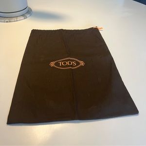 Authentic Tod’s shoe dust bag- Never Used